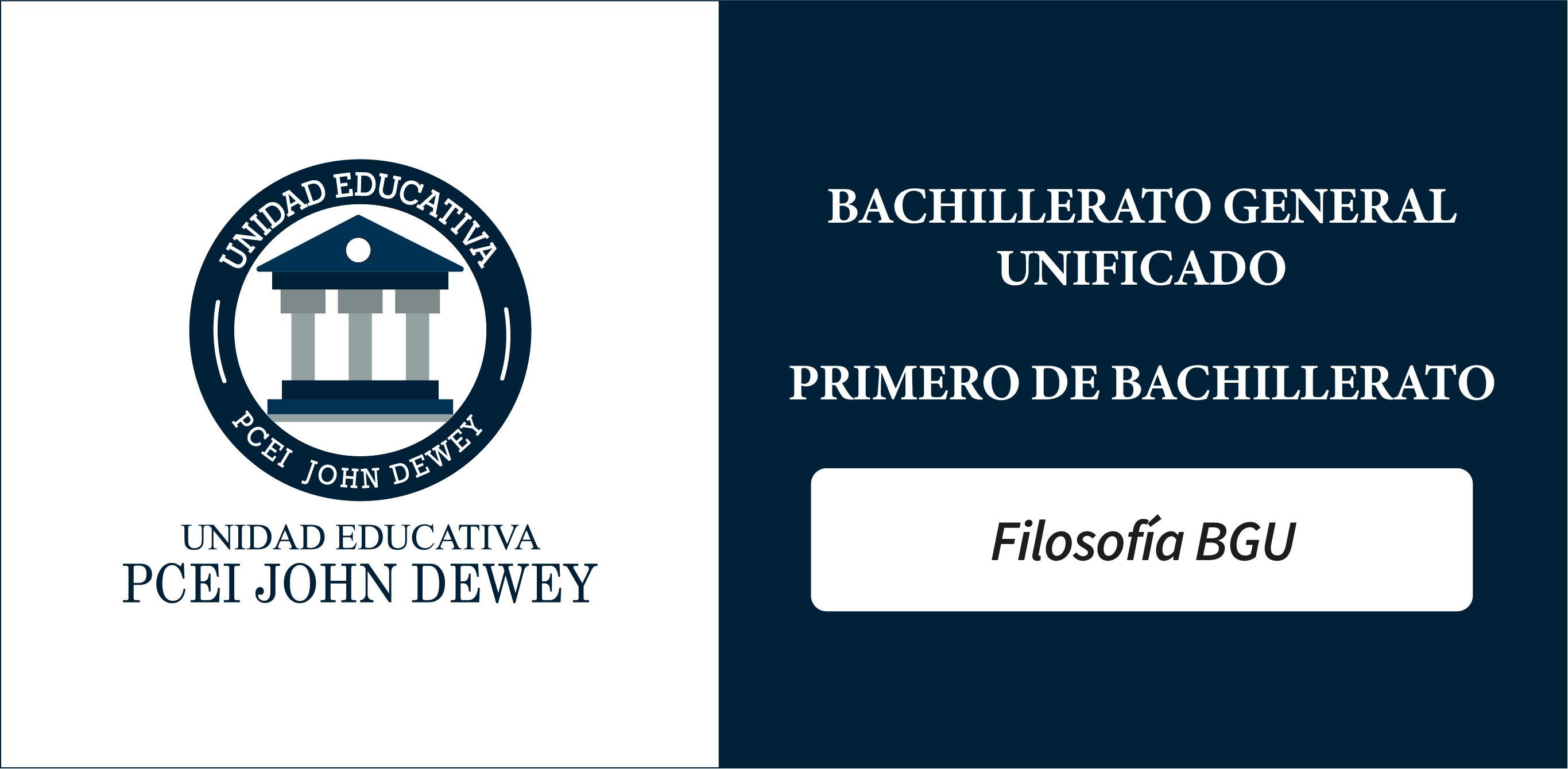 Filosofía BGU